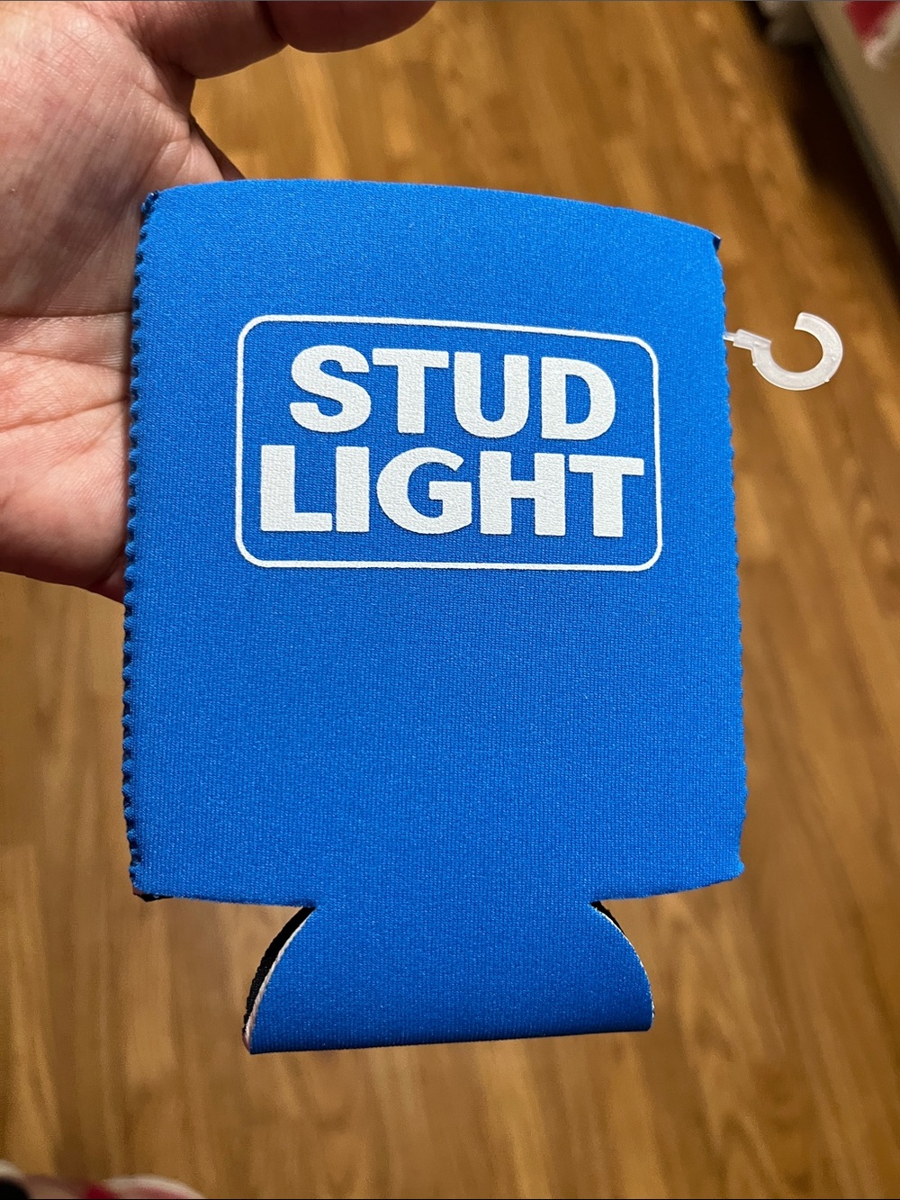 STUD LIGHT Blue Can Cooler Koozie fits 12 OZ can NWOT